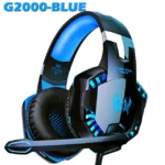Fone de Ouvido Gamer Kotion Each G2000 Azul